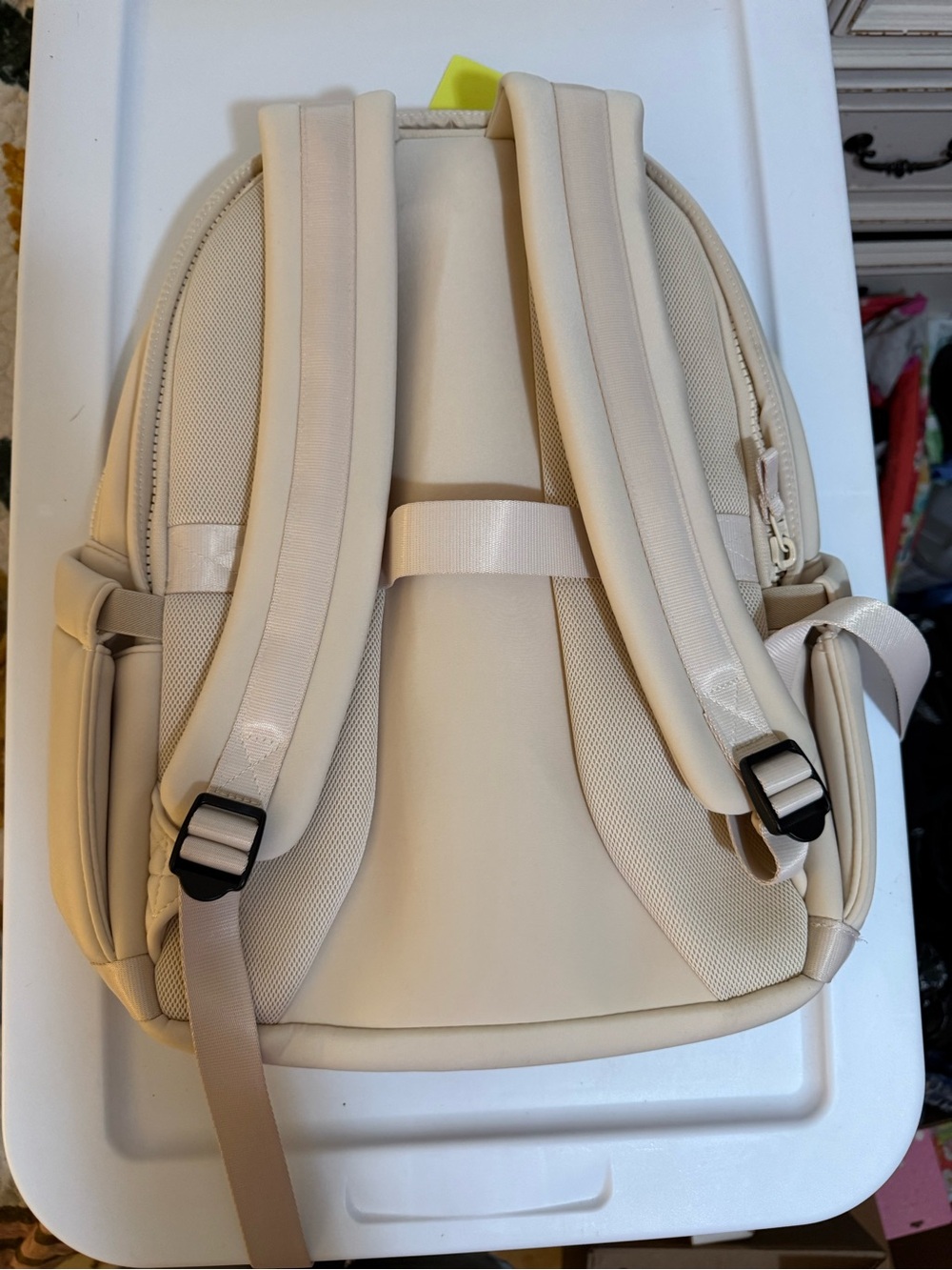 All in Motion Cream Backpack - Picture 2 of 4